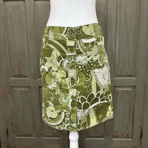 Ann Taylor Skirt with Pockets Green 4